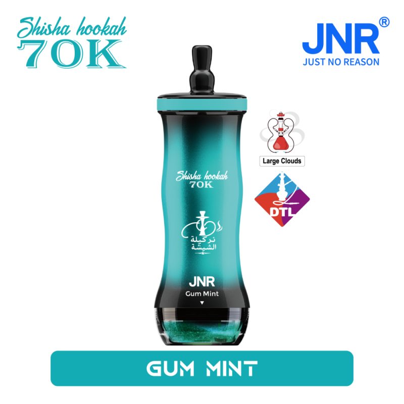 JNR Shisha Hookah 70k-Gum Mint