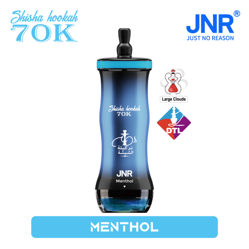JNR Shisha Hookah 70k-Menthol