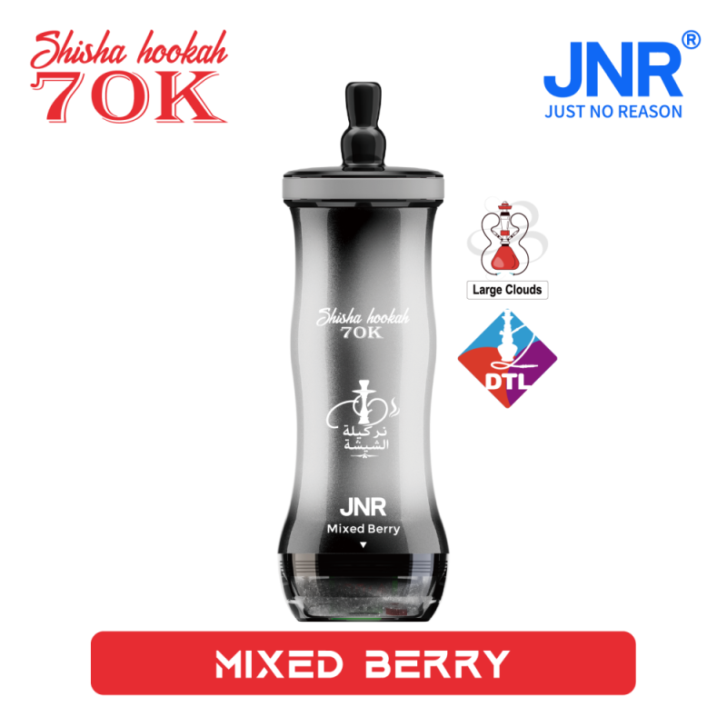 JNR Shisha Hookah 70k-Mixed Berry