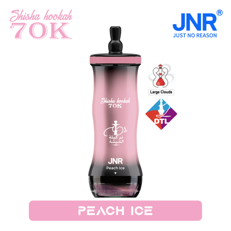 JNR Shisha Hookah 70k-Peach Ice