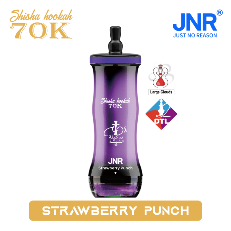 JNR Shisha Hookah 70k-Strawberry Punch