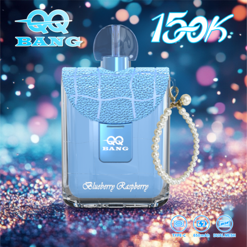 QQBANG 150K puffs-blueberry raspberry