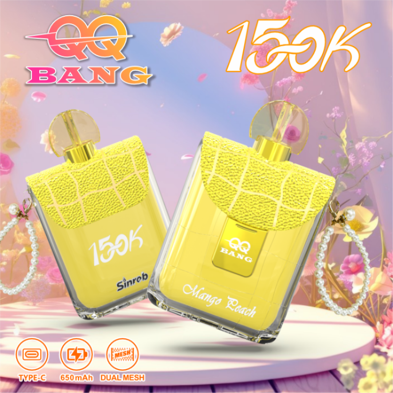 QQBANG 150K puffs-mango peach