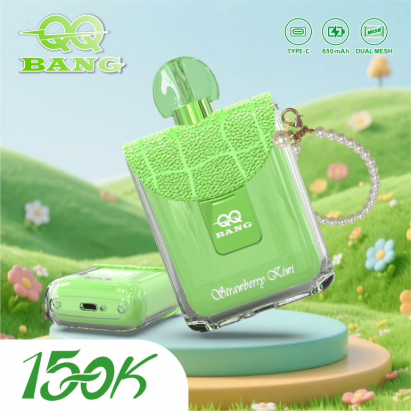 QQBANG 150K puffs-strawberry kiwi