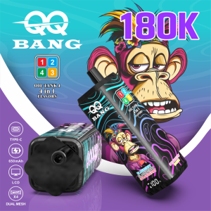 QQBANG 180K puffs-blackcurrantlove 66blueberry blackberry strawberrystrawberry mango