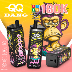 QQBANG 180K puffs-mango peachgrape icemixed berriesblueberry red bull