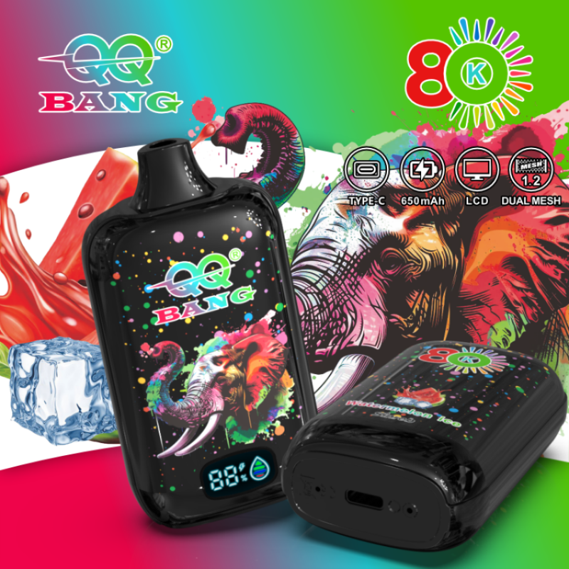 QQBANG 80K puffs-watermelon ice