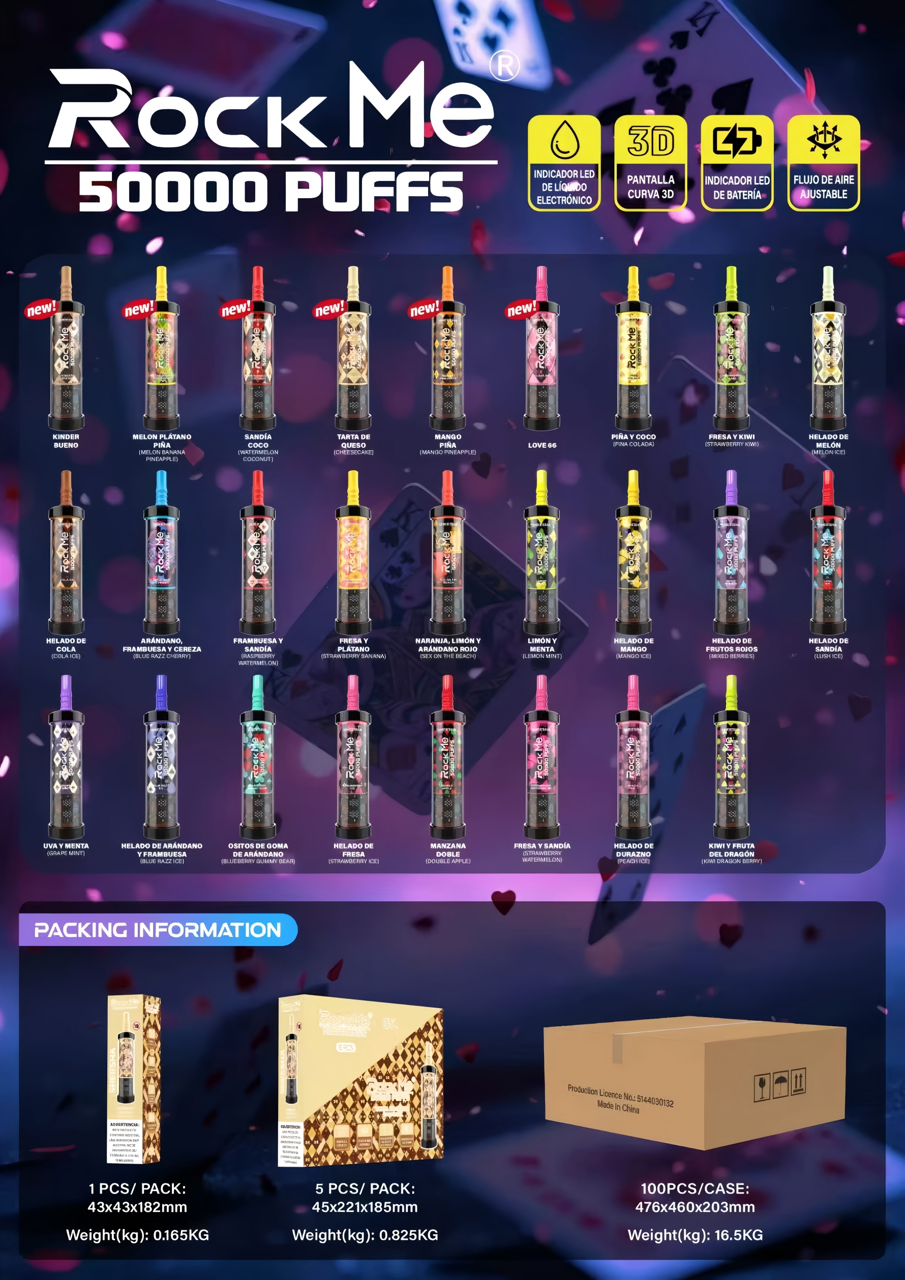 Rock Me 50000 puffs