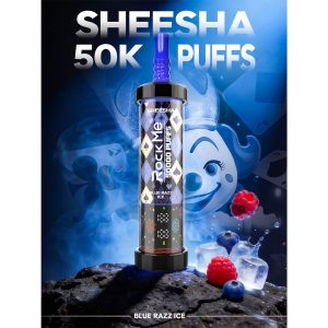 Rock Me 50k puffs-BLUE RAZZ ICE