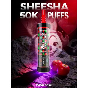 Rock Me 50k puffs-DOUBLE APPLE