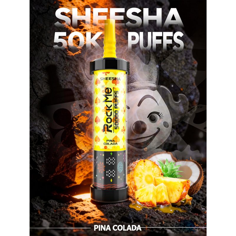 Rock Me 50k puffs-PINA COLADA