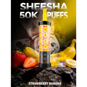 Rock Me 50k puffs-STRAWBERRY BANANA