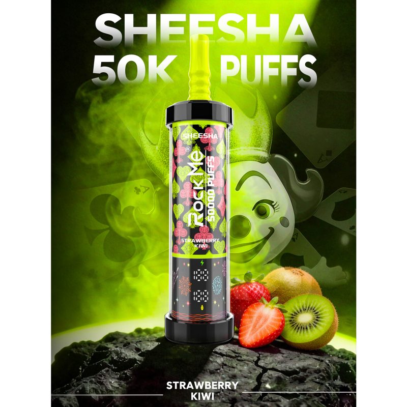 Rock Me 50k puffs-STRAWBERRY KIWI