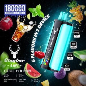 Stag bar 180K Puffs 6 IN 1-Cool Edition