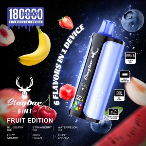 Stag bar 180K Puffs 6 IN 1-Friut Edition
