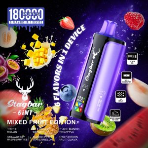 Stag bar 180K Puffs 6 IN 1-Mixed Fruit Edition
