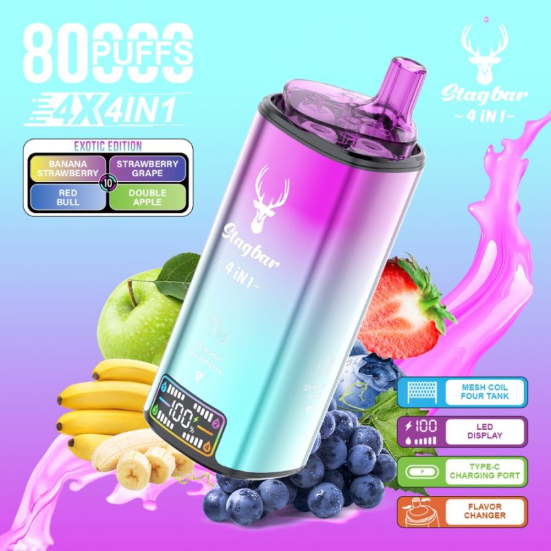 Stag bar 80K Puffs-Exotic Edition