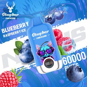 Stag bar Nexus 60K Puffs-BLUEBERRY RASPBERRY ICE