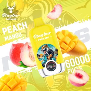 Stag bar Nexus 60K Puffs-PEACH MANGO