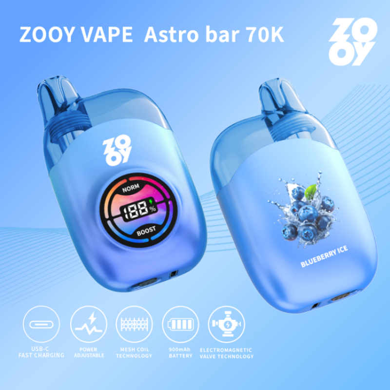 ZOOY Astro bar 70k - BLUEBERRY ICE