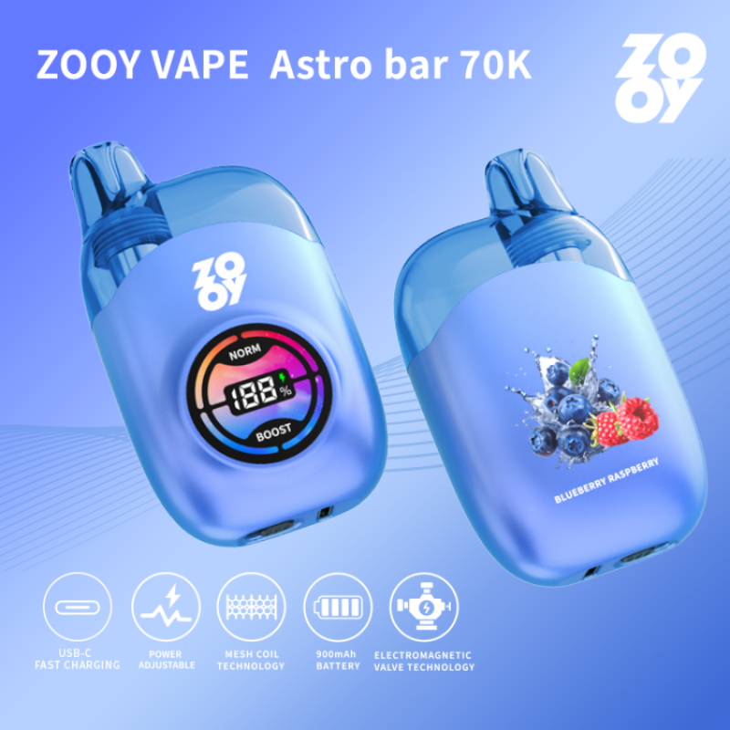 ZOOY Astro bar 70k - BLUEBERRY RASPBERRY