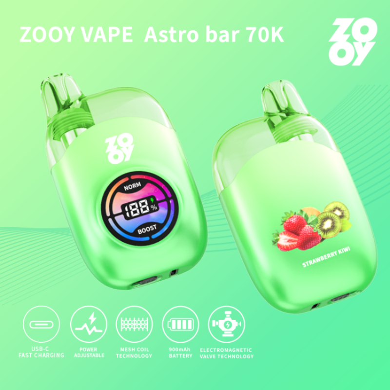 ZOOY Astro bar 70k - STRAWBERRY KIWI
