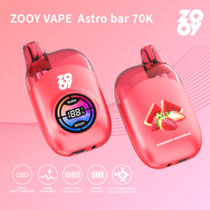 ZOOY Astro bar 70k - STRAWBERRY WATERMELON