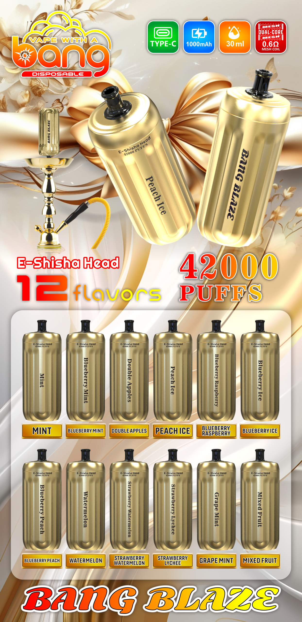 BANG BLAZE 42000 BANG BLAZE 42000