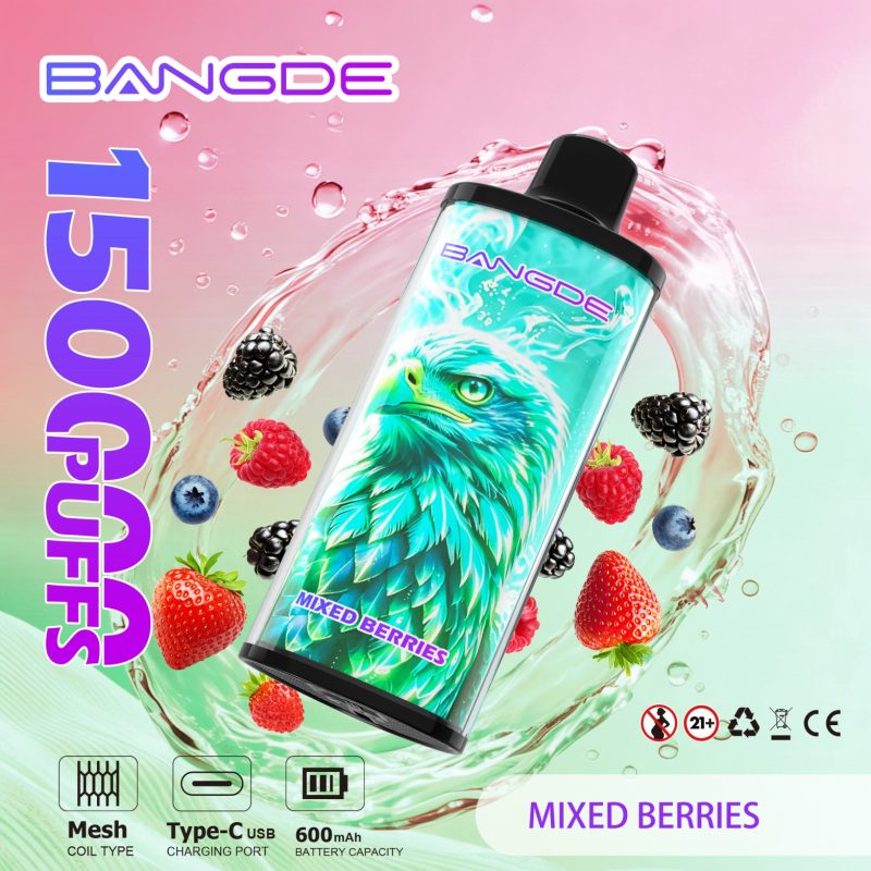 BANG DE 150000 PUFFS-MIXED BERRIES BANG DE 150000 PUFFS-MIXED BERRIES