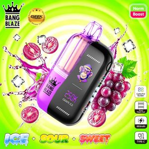 BNAG BLAZE 250K puffs-Grape ice
