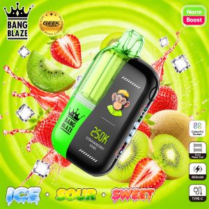 BNAG BLAZE 250K puffs-Strawberry kiwi