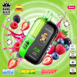 BNAG BLAZE 250K puffs-mixed berry