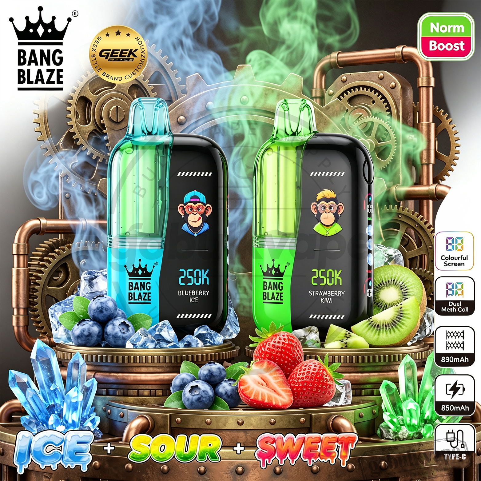 BNAG BLAZE 250K puffs