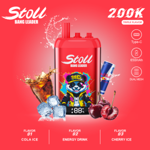 Bang Leader stoll 200K Triple Flavor-Cola Ice & Energy Drink & Cherry Ice Bang Leader stoll 200K Triple Flavor-Cola Ice & Energy Drink & Cherry Ice
