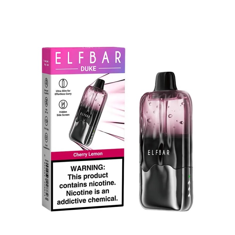 ELF BAR DUKE 30K puffs-Cherry Lemon ELF BAR DUKE 30K puffs-Cherry Lemon