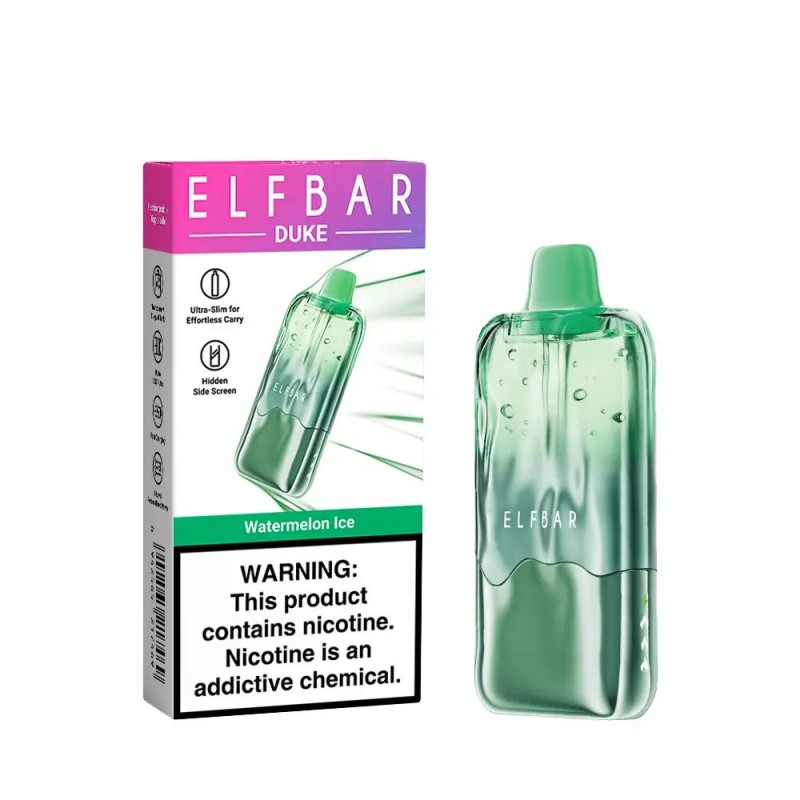 ELF BAR DUKE 30K puffs-Watermelon Ice ELF BAR DUKE 30K puffs-Watermelon Ice
