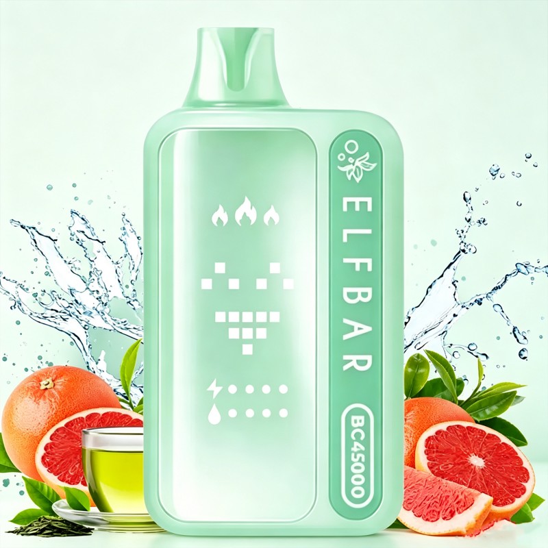 ELf BAR BC 45K puffs-Grapefruit Green Tea ELf BAR BC 45K puffs-Grapefruit Green Tea