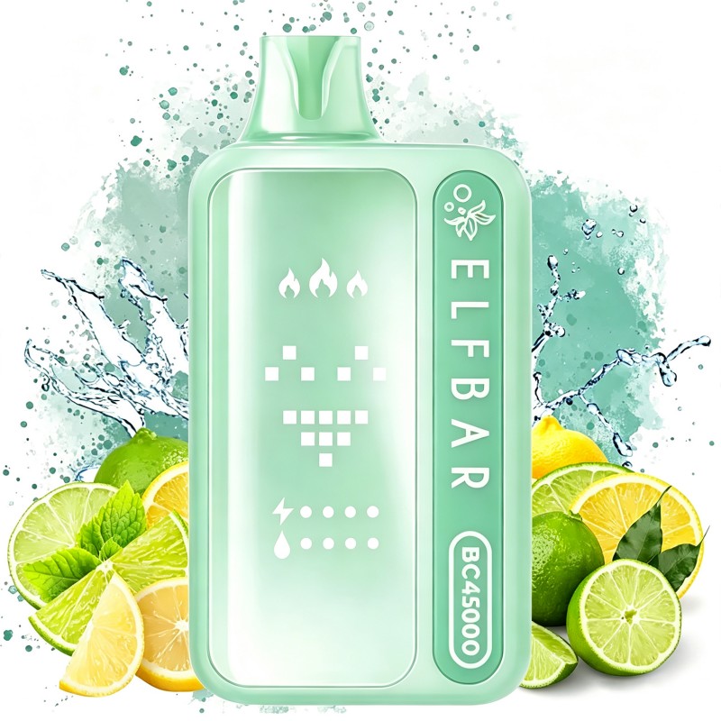 ELf BAR BC 45K puffs-Lemon Lime ELf BAR BC 45K puffs-Lemon Lime