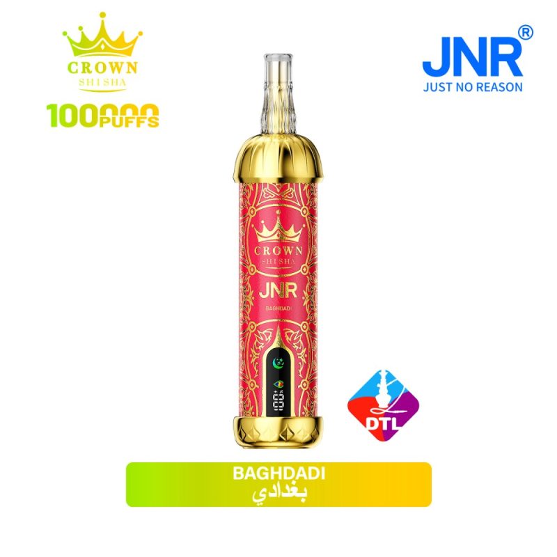 JNR Crown Shisha 100K-Baghdadi