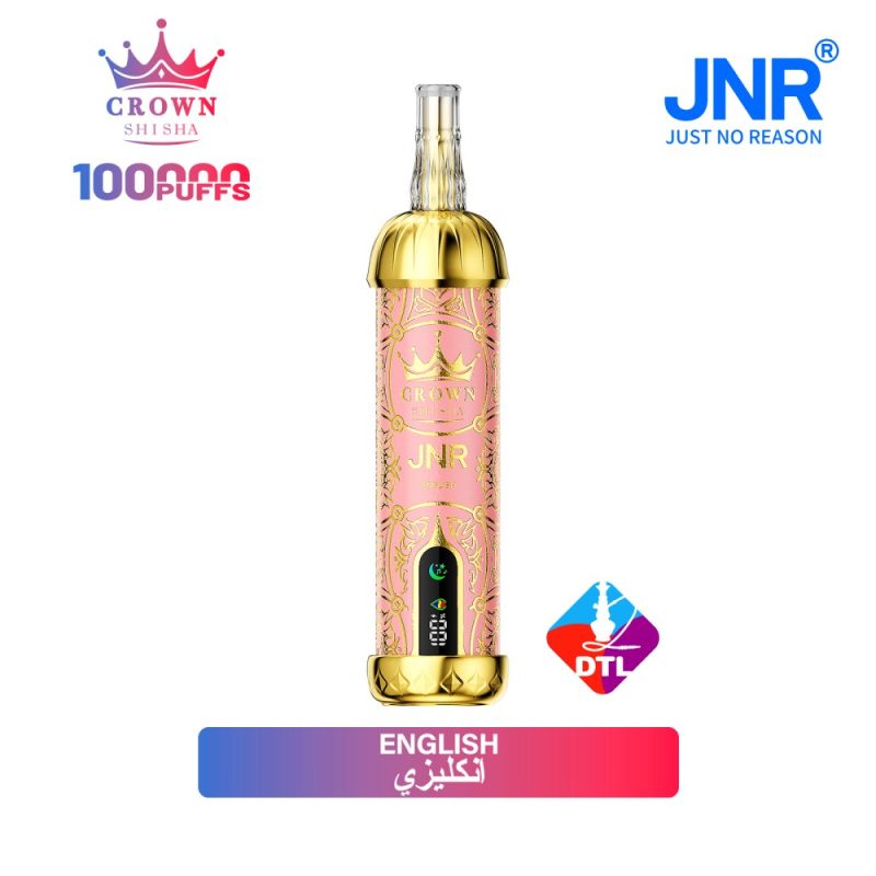 JNR Crown Shisha 100K-English