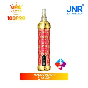 JNR Crown Shisha 100K-Mango Peach