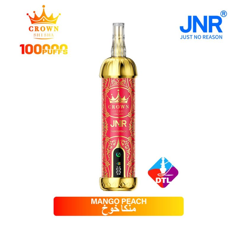 JNR Crown Shisha 100K-Mango Peach