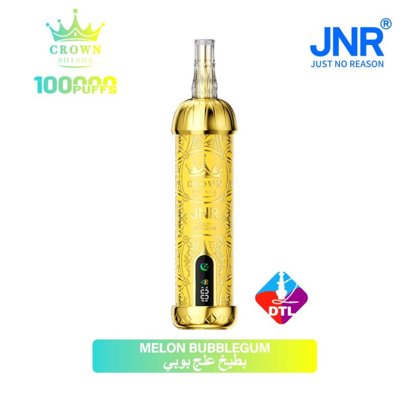JNR Crown Shisha 100K-Melon Bubblegum