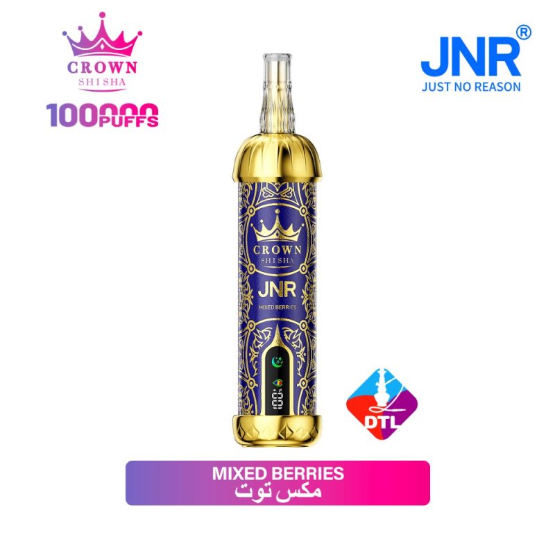 JNR Crown Shisha 100K-Mixed Berries