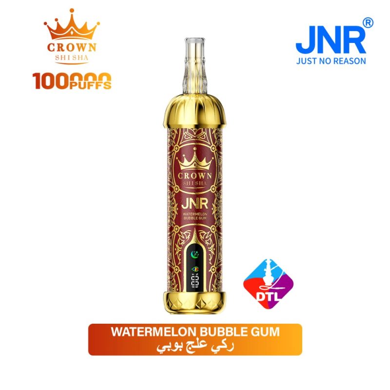 JNR Crown Shisha 100K-Watermelon Bubble Gum