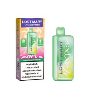 Lost Mary TURBO 50000 puffs-Green Mango Raspberry