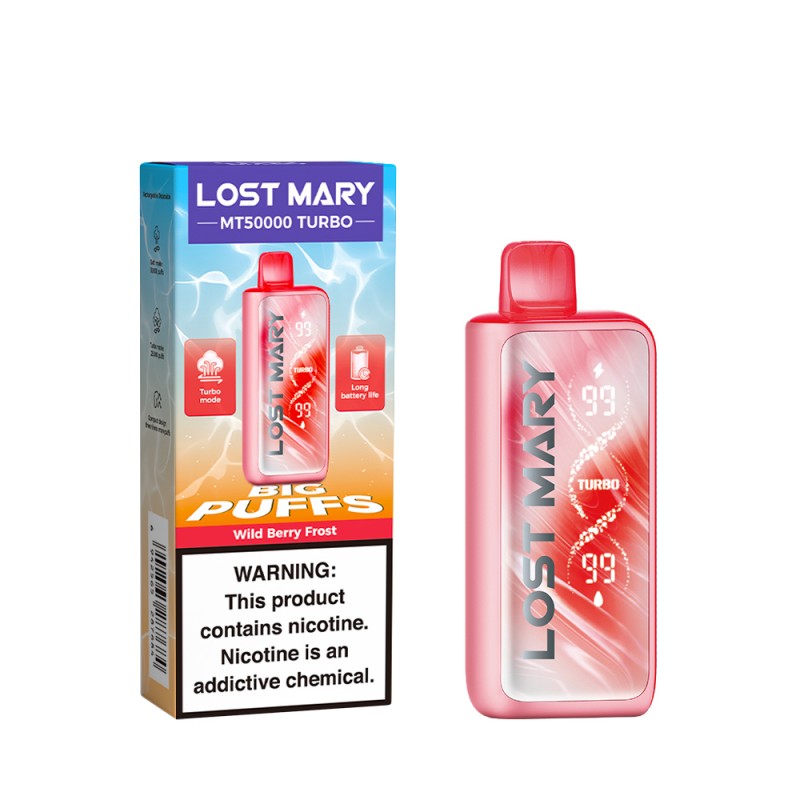 Lost Mary TURBO 50000 puffs-Wild Berry Frost