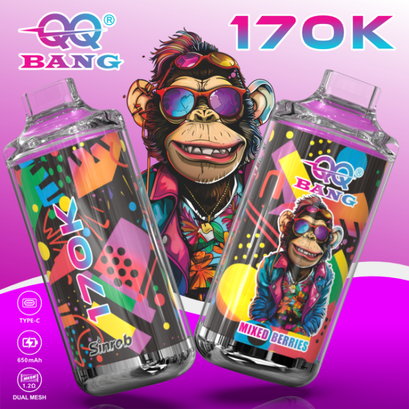 QQBANG 170K puffs-mixed berries