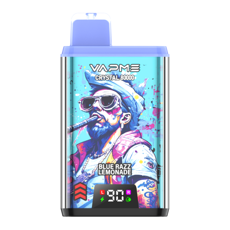 VAPME CRYSTAL 80K-Cherry Ice + Blue razz lemonade VAPME CRYSTAL 80K-Cherry Ice + Blue razz lemonade