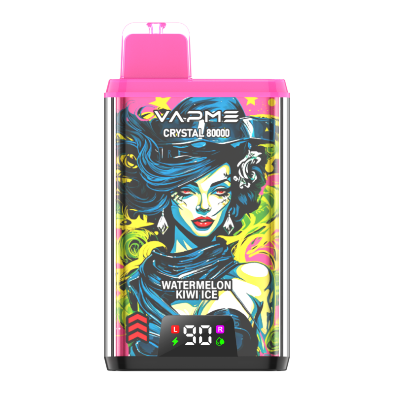 VAPME CRYSTAL 80K-Strawberry Ice + Watermelon kiwi lce VAPME CRYSTAL 80K-Strawberry Ice + Watermelon kiwi lce